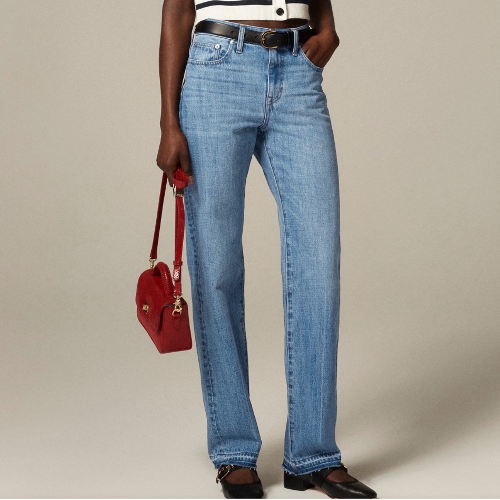 *NWT* J.Crew mid-rise straight jean | Size 26